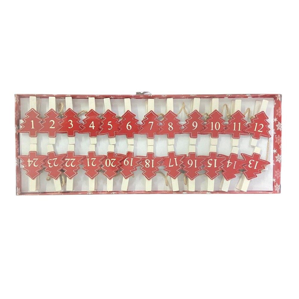 Countdown to Christmas Advent Garland Gift Boxed